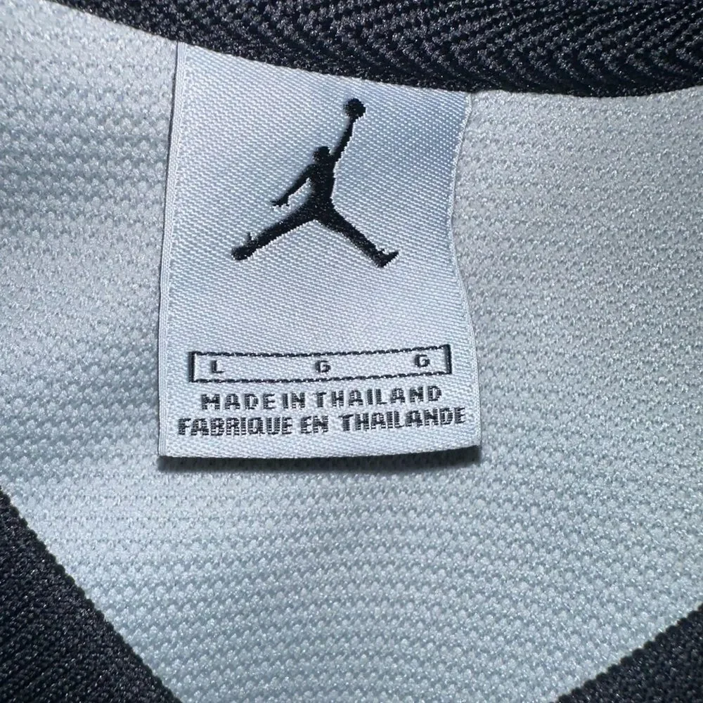 Jordan Jumpman Jersey Black and Gray L